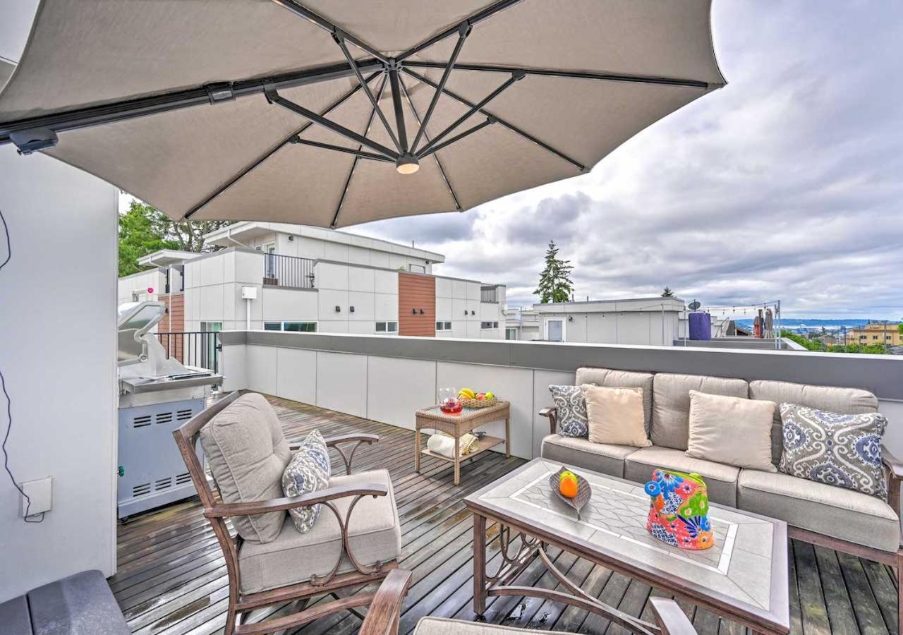 Stylish Townhome In Ballard Seattle Exterior photo